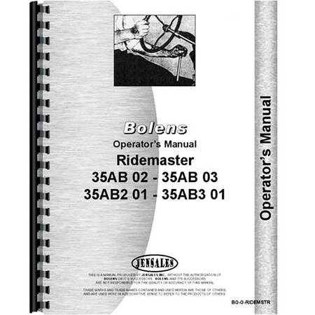 Aftermarket Operators Manual RAP66831